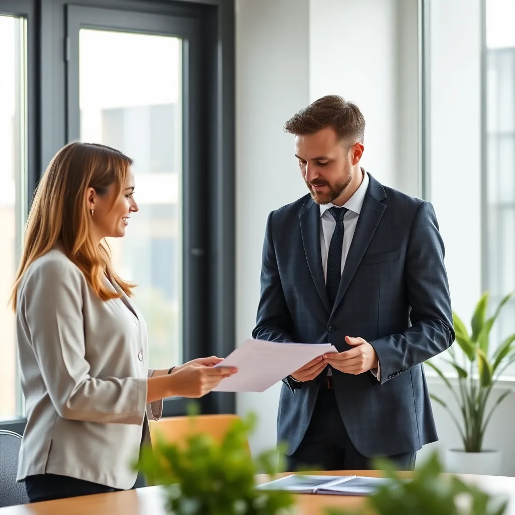Persoon die financiële informatie leest op tablet